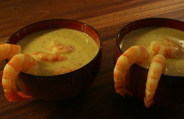 Kokos- karrysuppe Kokos- karrysuppe