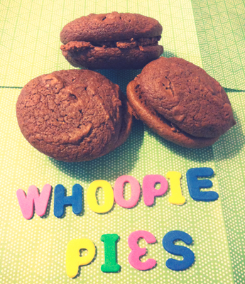 Chokolade Whoopie Pies